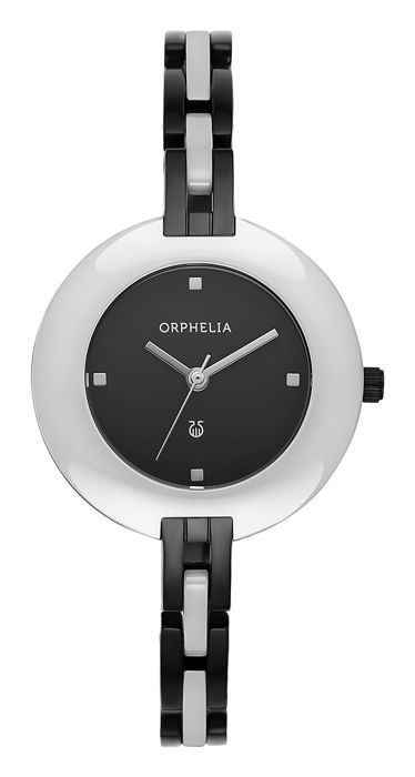 ORPHELIA - Montre Femmes - Quartz - Analogique - Bracelet en Céramique - Multicolore - 153-2716-41