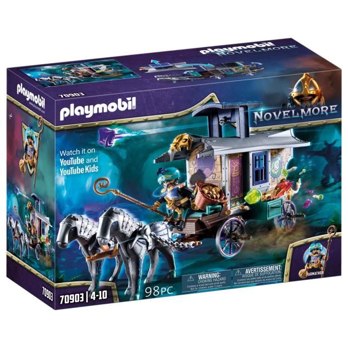 Playmobil decor îlot cachette de pirate avec tête de mort dans le