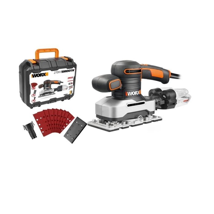 WORX WX642.1 ponceuse portative Ponceuse à feuille abrasive 12000 trmin - vue 2