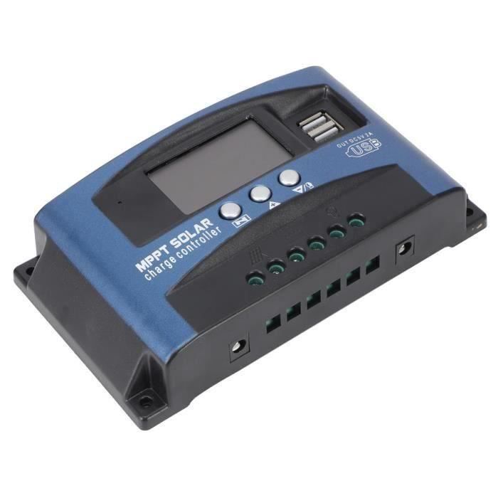 Régulateur de panneau solaire Contrôleur de charge solaire MPPT Panneau ...