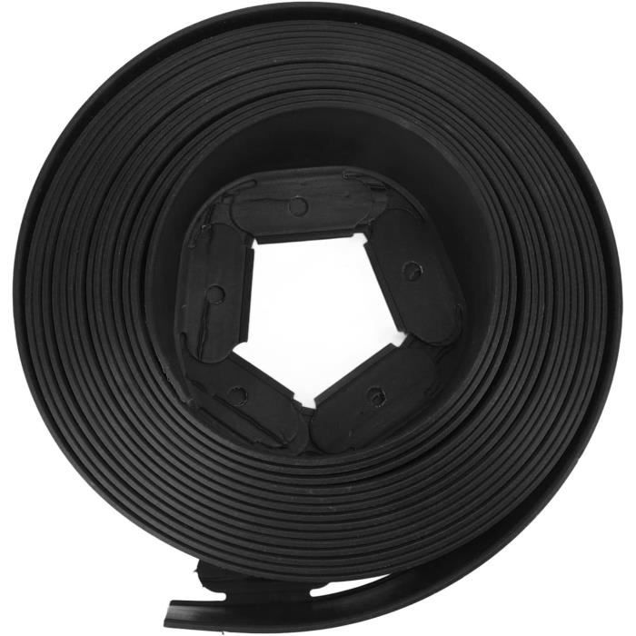 ARIFARO Bordure De Jardin Sans Creuser 33cm Haut X 43cm Large - Lot De 10 (4,3m Total) - Barrière Métal Robuste Pour Pelouse, Patio Et Extérieur