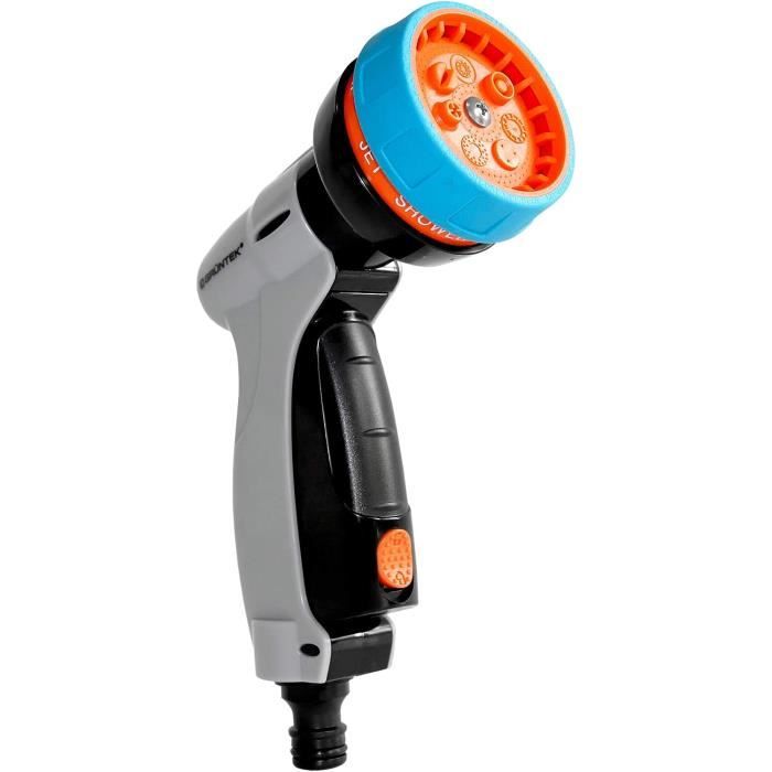 Pistolet D'arrosage Siroflex 4605/S - Jet Doux, Raccord Universel, Made In Italy, Pour Jardin