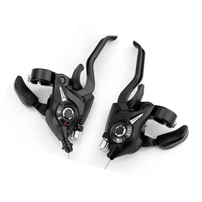 Levier de vitesse vélo 21 vitesses VGEBY en aluminium pour VTT