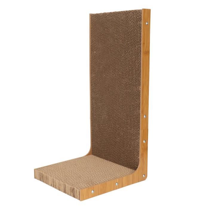 Comparer les prix de Vvikizy Planche à griffer pour chat en carton ondulé résistant aux rayures à base de catnip