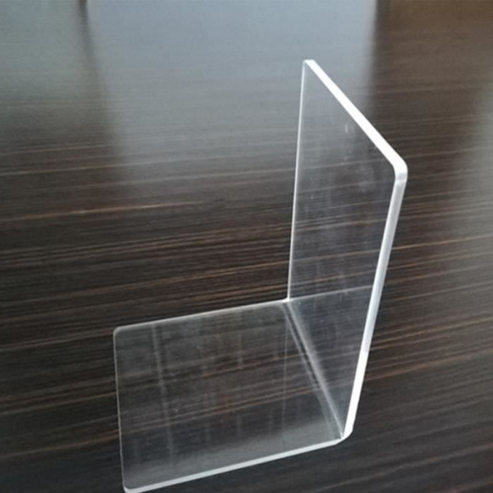 Support livre en verre acrylique