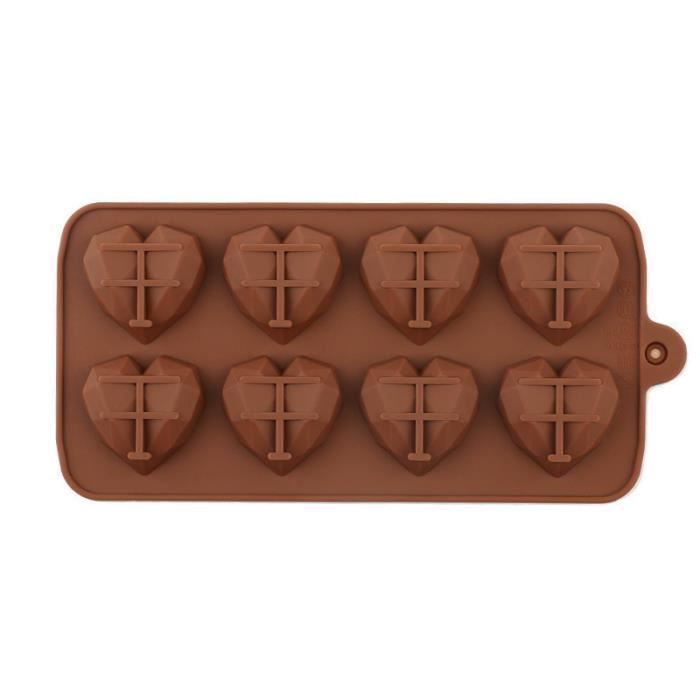 Moule à Muffins 12 Cavités Forme Châtaigne - Antiadhésif Doré - Idéal Cupcakes, Brownies - 35x26.5x3cm - Lave-vaisselle