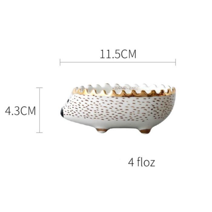 Bol Céramique Lapin De Pâques - 10x10cm - Pour Dessert, Soupe Ou Décoration
