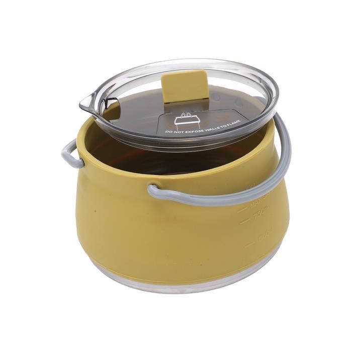 Théière d'extérieur avec tasse en acier inoxydable antirouille anti-corrosion en