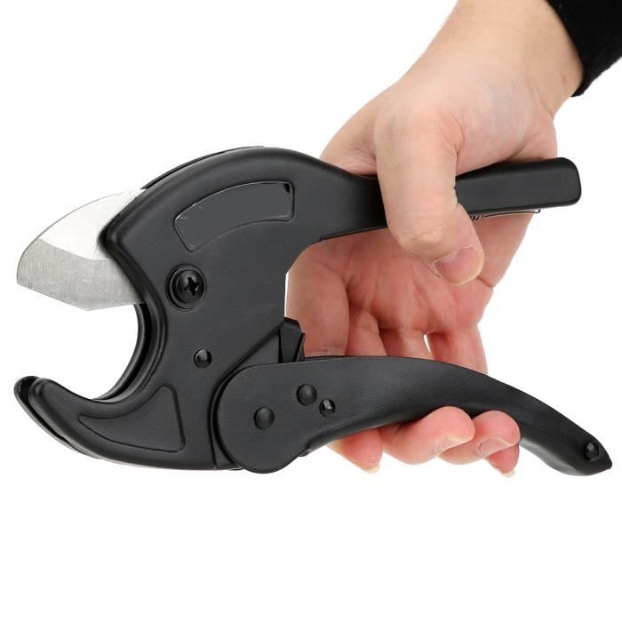 Coupe-Tuyau PVC 42mm - Pour Tuyaux Plastique PEX, PVC, PPR - Action à Cliquet