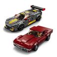 LEGO® 76903 Speed Champions Chevrolet Corvette C8.R Race Car et 1969 CC jouet voiture de course pour enfant-1