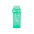 Twistshake Tasse à bec avec paille - Bébé - 360 ml - Biberon étanche - Tasse à bec sans BPA - Entraînement - Enfants -6m+ - Vert-1