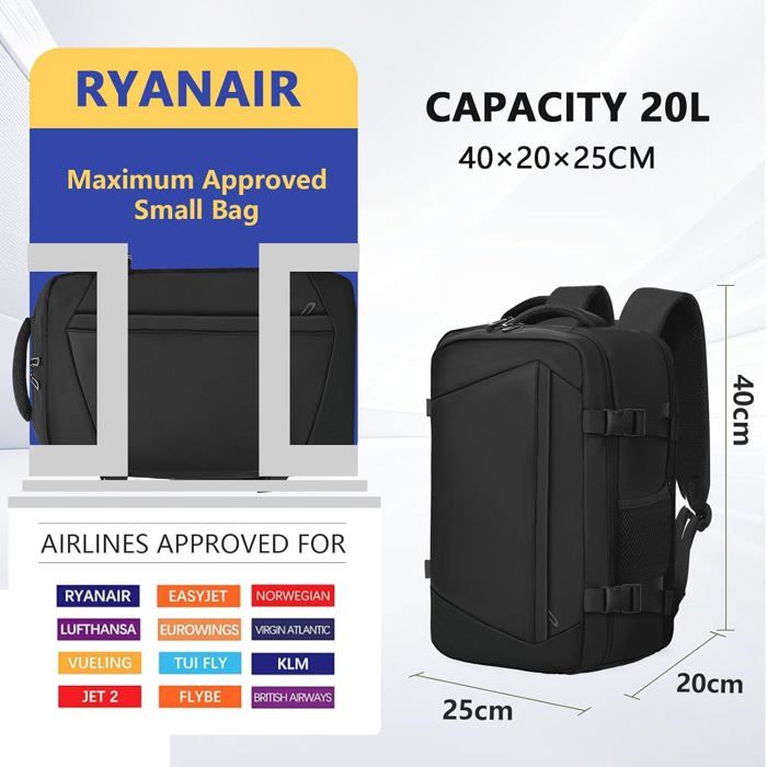 Compagnie Aérienne Valise Cabine Ryanair Dimension Sac Taille