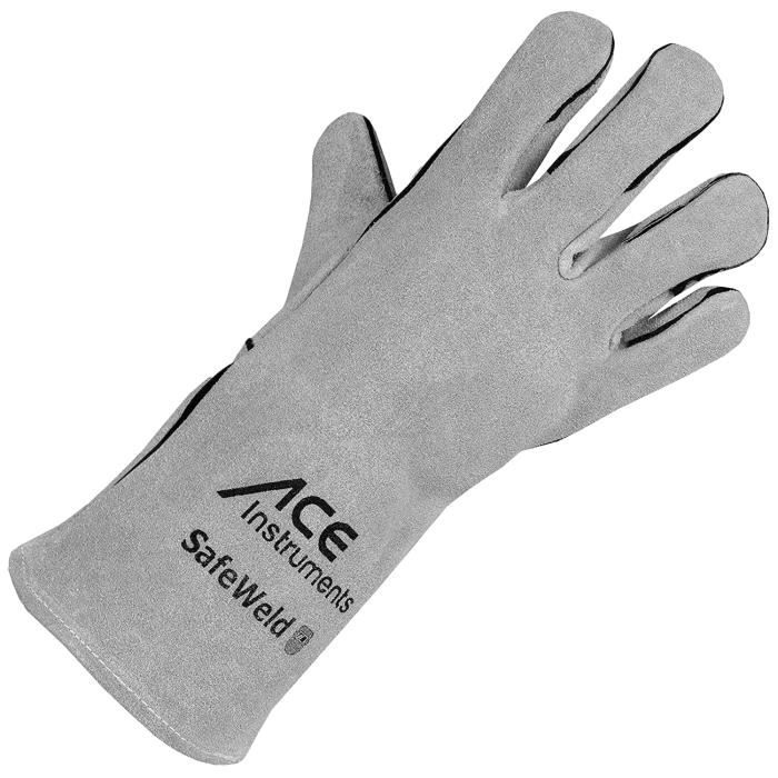 Gants De Soudeur MÜHLHEIM II - Cuir De Bœuf Pleine Fleur, Doublure, TÜV/GS - 35cm