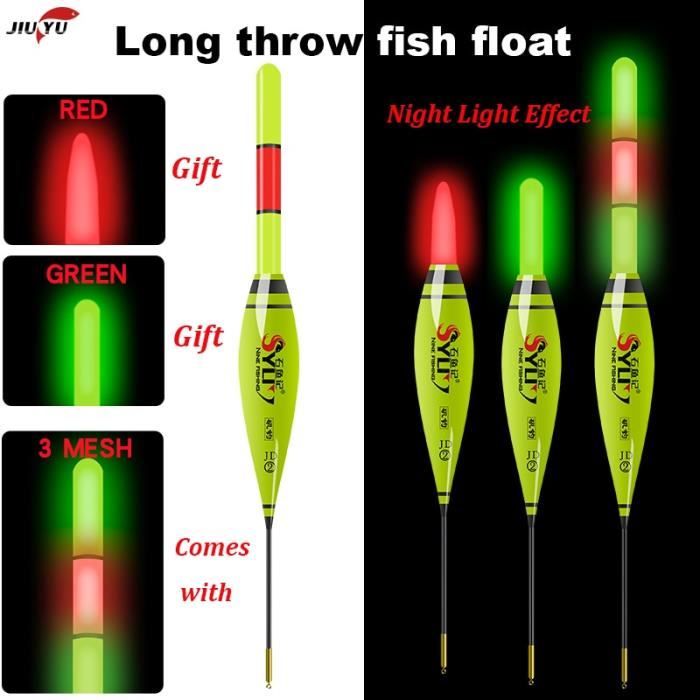 Flotteur De Pêche Lumineux Colexy – Rechargeable USB, Lot Avec 2 Batteries, Léger Et Sensible
