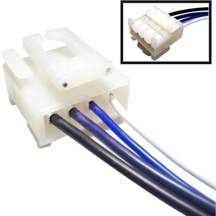 Connecteur De Feu Arrière à 4 Broches, Câblage De Prise De Queue