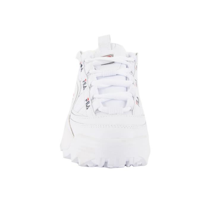 Sneakers FILA D Formation WMN Blanc Femme Lacets Blanc Cdiscount Chaussures