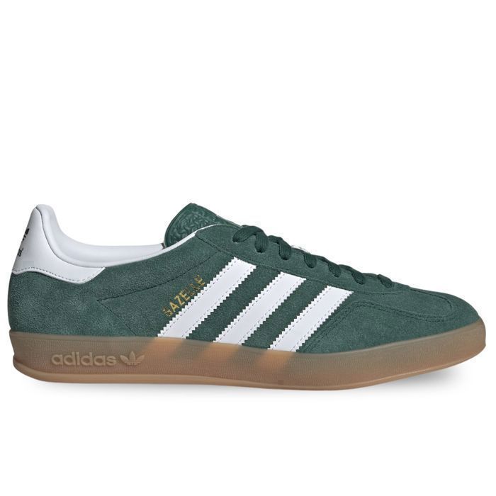 Basket ADIDAS ORIGINALS GAZELLE INDOOR Daim-Nubuck Vert