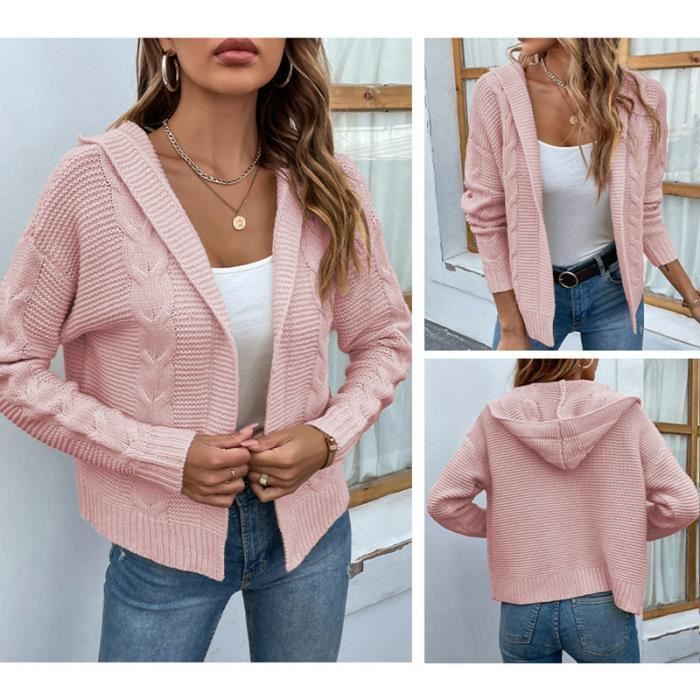 Gilet femme rose sale