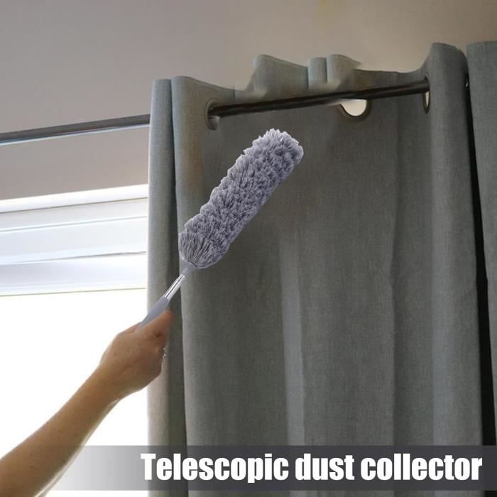 Le Plumeau Rétractable en Plumes D'autruche élimine Efficacement la Poussière pour Le Nettoyage de la Maison et du Bureau Le Plumeau Rétractable en Plumes D'autruche élimine Efficacement la Poussière pour Le Nettoyage de la Maison et du Bureau