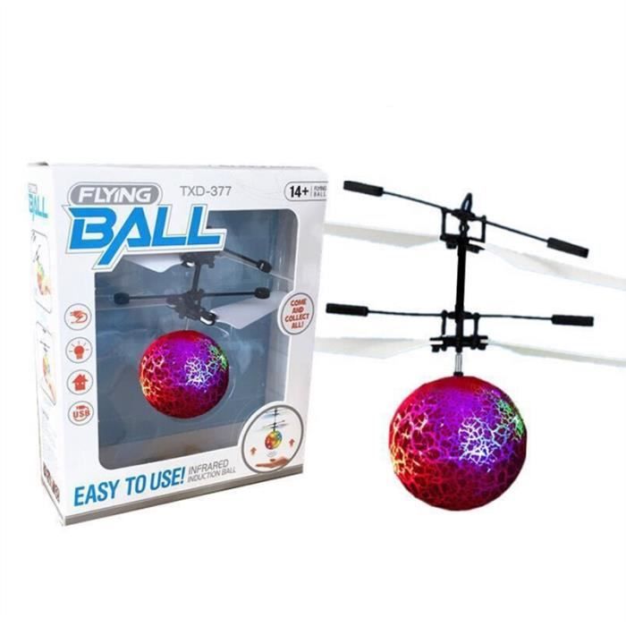 RC Flying Ball Crystal Clignotant LED Lumière Jouet Infrarouge