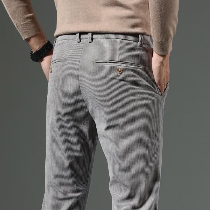 Pantalon Velours Marron Femme Taille 36 - Boyfriend Cotton élasthanne - Neuf Sans étiquettes