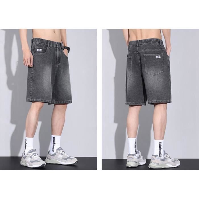 Short Jean Garçon Chopper Club - Taille 8-9 Ans Élastique Intérieur