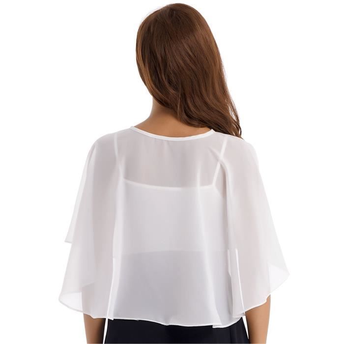 Veste en voile hot sale pour ceremonie