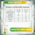 Oxyform Omelette Protéinée diététique |12 sachets I Saveur Fines Herbes I Préparation Protéine I Enrichie Vitamines | Faible Sucre-3