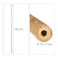 Relaxdays Tiges en bambou 150 cm, en bambou naturel, bâtons en bambou comme tuteur ou décoration, pour bricoler, couleur --3