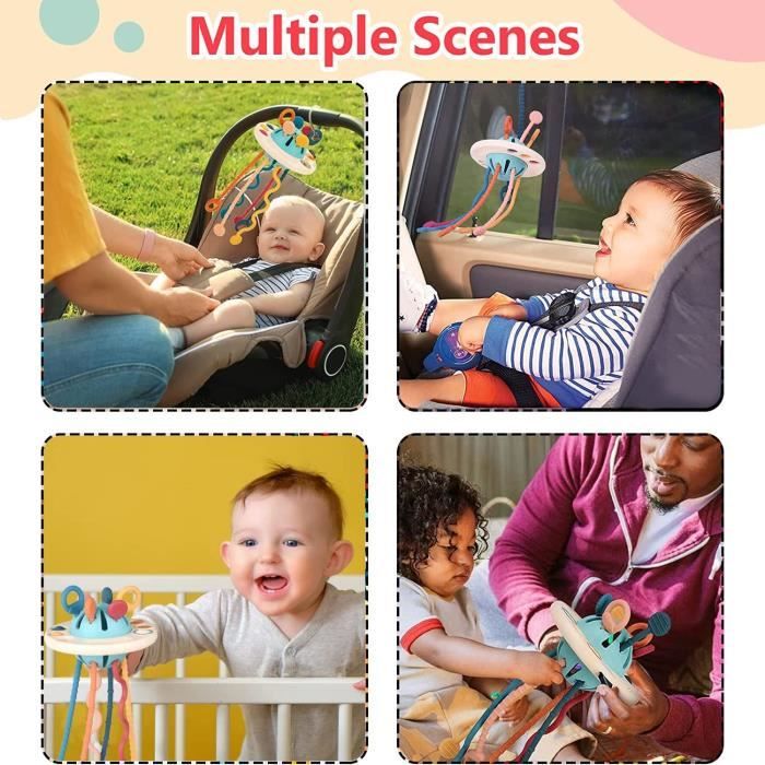 Jouet Montessori Bébé de Jouets Sensoriels pour Bébé 12-18 Mois