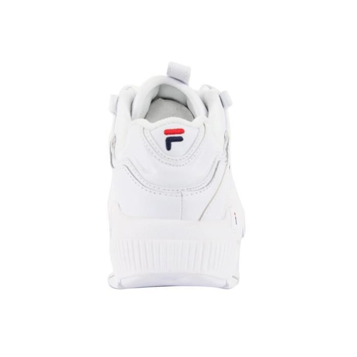 Sneakers FILA D Formation WMN Blanc Femme Lacets Blanc Cdiscount Chaussures