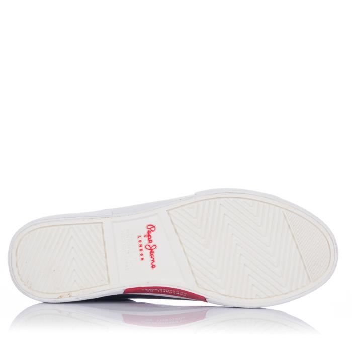 Basket toile discount pepe jeans femme