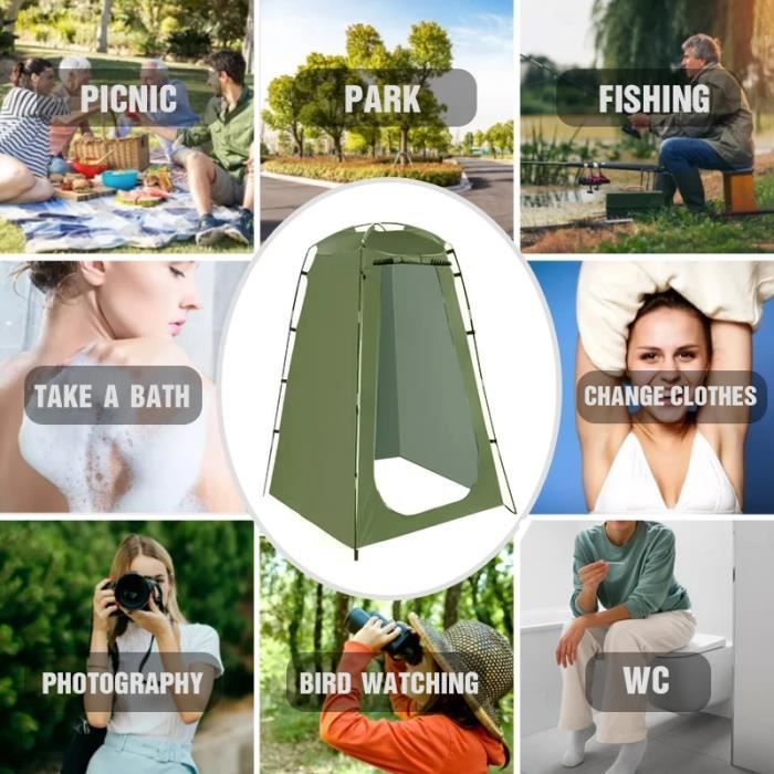 Tente de douche de camping pop-up, tente à langer | Ubuy