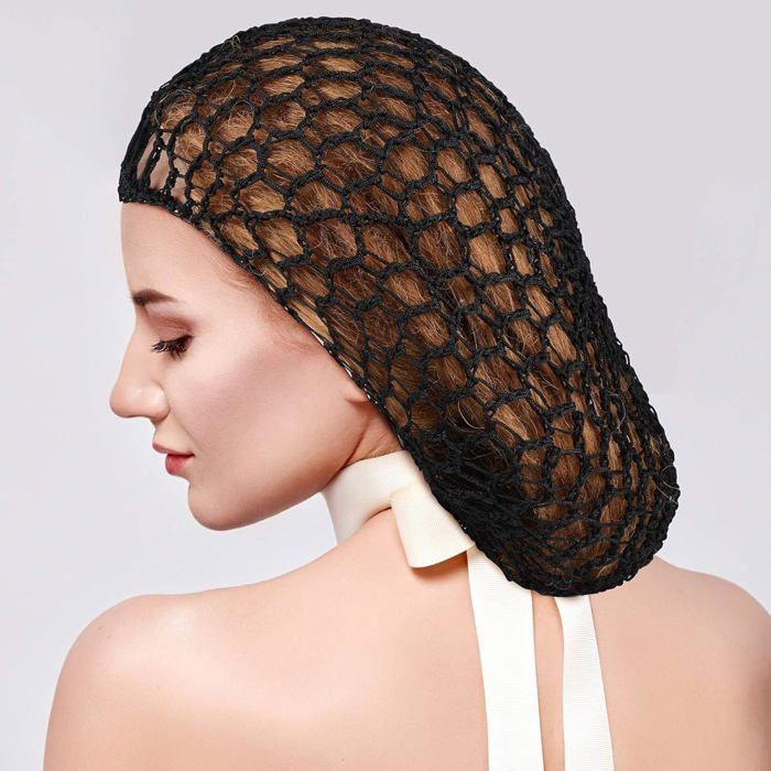 Lot De 2 Filets à Cheveux Crochet - Légers Et Confortables Pour Nuit Ou Sport