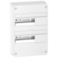 Coffret en saillie RESI9 blanc 2 rangées de 13 modules 90A - SCHNEIDER ELECTRIC - R9H13402-0