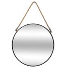 ATMOSPHERA CRÉATEUR D'INTÉRIEUR Miroir "Corde" noir D55cm - Atmosphera createur d'interieur