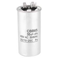 ROM Condensateur Cbb65A 450V 35Uf En Feuille D'Aluminium Condensateur De Démarrage De Climatisation