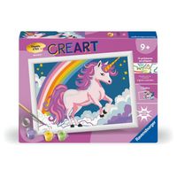 CreArt Kids 8x12cm : Licorne à criniere violette - Jeux et jouets Ravensburger - Avenue des Jeux