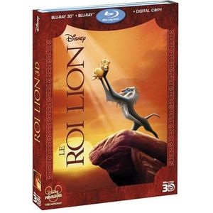 BLU-RAY DESSIN ANIMÉ Blu-Ray 3D Le Roi Lion + Blu-Ray + Copie Digitale