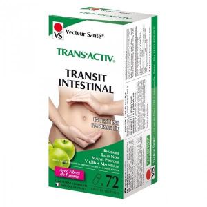 PARAPHARMACIE NUTRITION Trans'Activ Transit Intestinal 72 capsules végétales