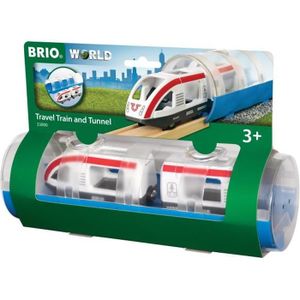 VOITURE - CAMION Train de Voyageurs et Tunnel - BRIO - 33890 - Mixte - 3 ans et plus - Jouet