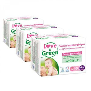 Couches Love And Green Taille 4 Cdiscount