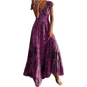 Robe longue sales boheme pas cher