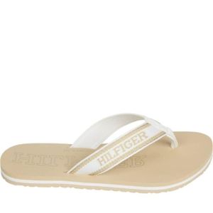 TONG Tommy Hilfiger Flip Flops FW0FW07905 ACR Beige Femme