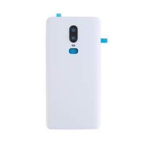 PIÈCE TÉLÉPHONE Vitre Arrière de Remplacement OnePlus 6 - Blanc
