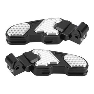 Cikuso Scooter Repose-Pieds Passages De Repose-Pieds Dextensions Cale-Pieds /éTendus Universels pour Vespa GT GTS Gtv 60 125 200 250 300 300e Noir