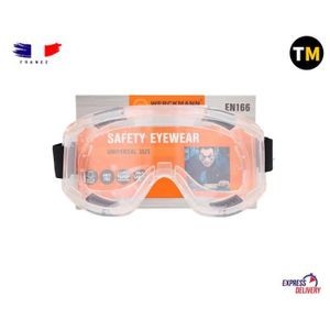 LUNETTE - VISIÈRE CHANTIER LUNETTES DE PROTECTION  UNIVERSELLES