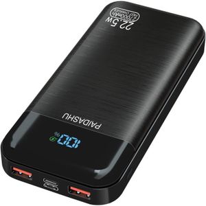 Bextoo Batterie Externe 27000mAh, Power Bank PowerCore Connecteurs de 3  Sortie et 2 Entrée Chargeur Rapide USB-C pour Smartphones Tablettes et  Autres : : High-Tech