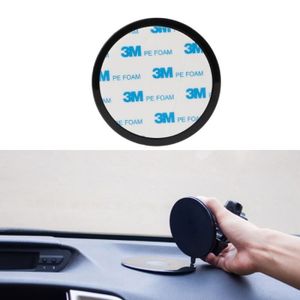Fixation autocollante 3M pour GPS à ventouse ou support de telephone 