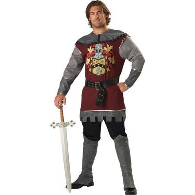 Déguisement chevalier médiéval croisé garçon - Gris - Argent - Polyester -  Intérieur - Cdiscount Jeux - Jouets